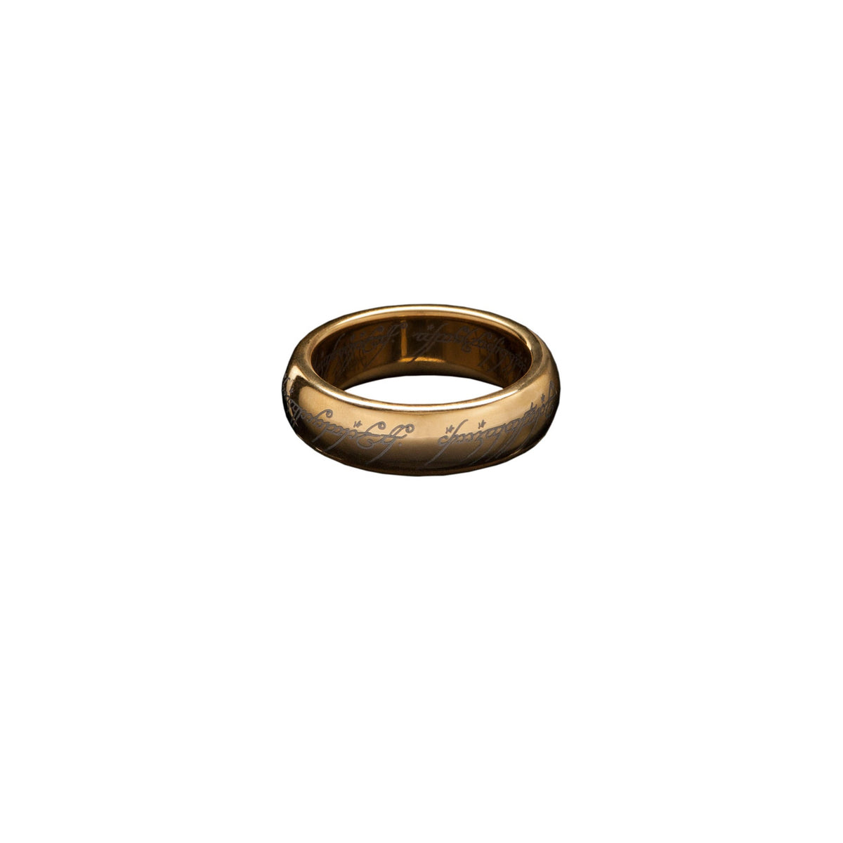 Image produit Le Seigneur des Anneaux Bague en tungstène L’Anneau unique (doré) Taille
