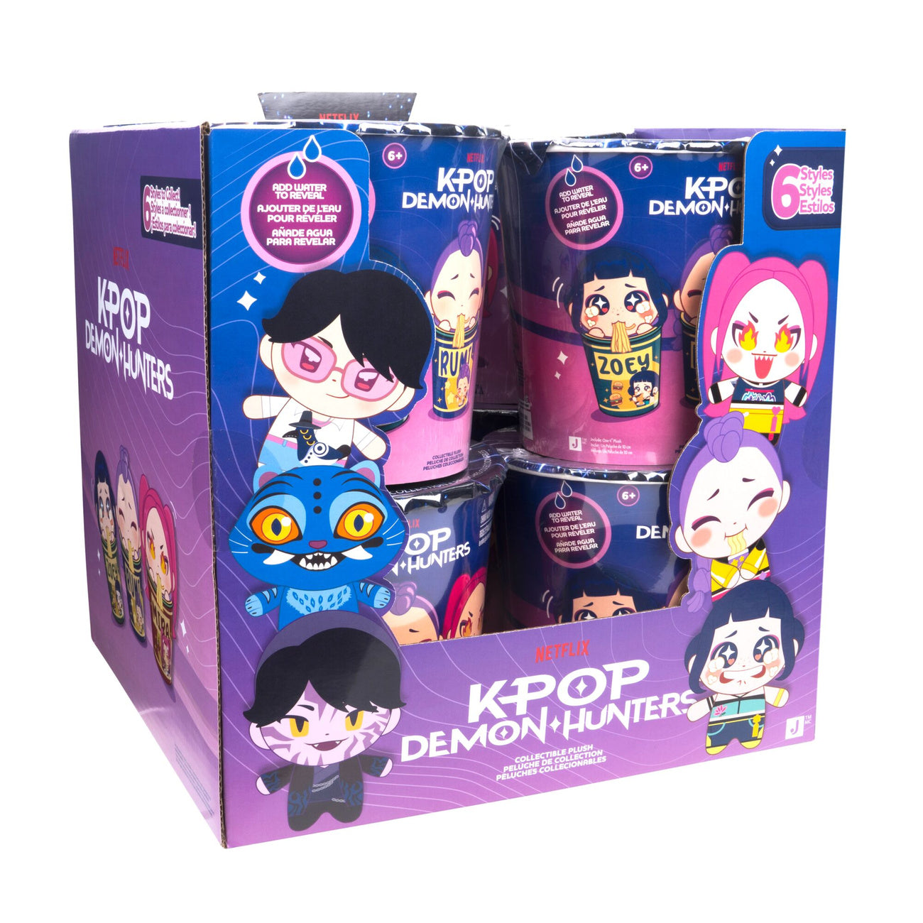 Image produit KPop Demon Hunters - Presentoir Mystery Peluche Ramen