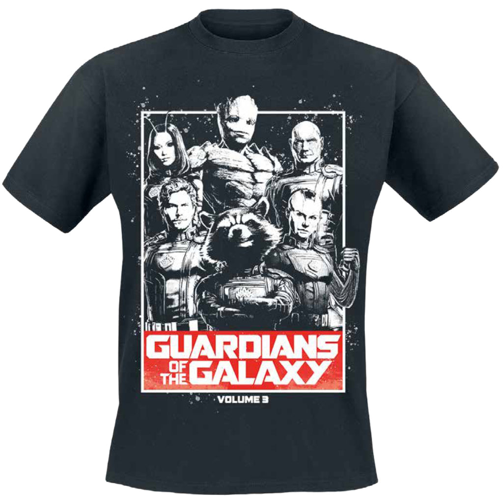 Image produit T-shirt Guardians Vol. 3 noir - Les Gardiens de la Galaxie
