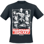 Image produit T-shirt Guardians Vol. 3 noir - Les Gardiens de la Galaxie