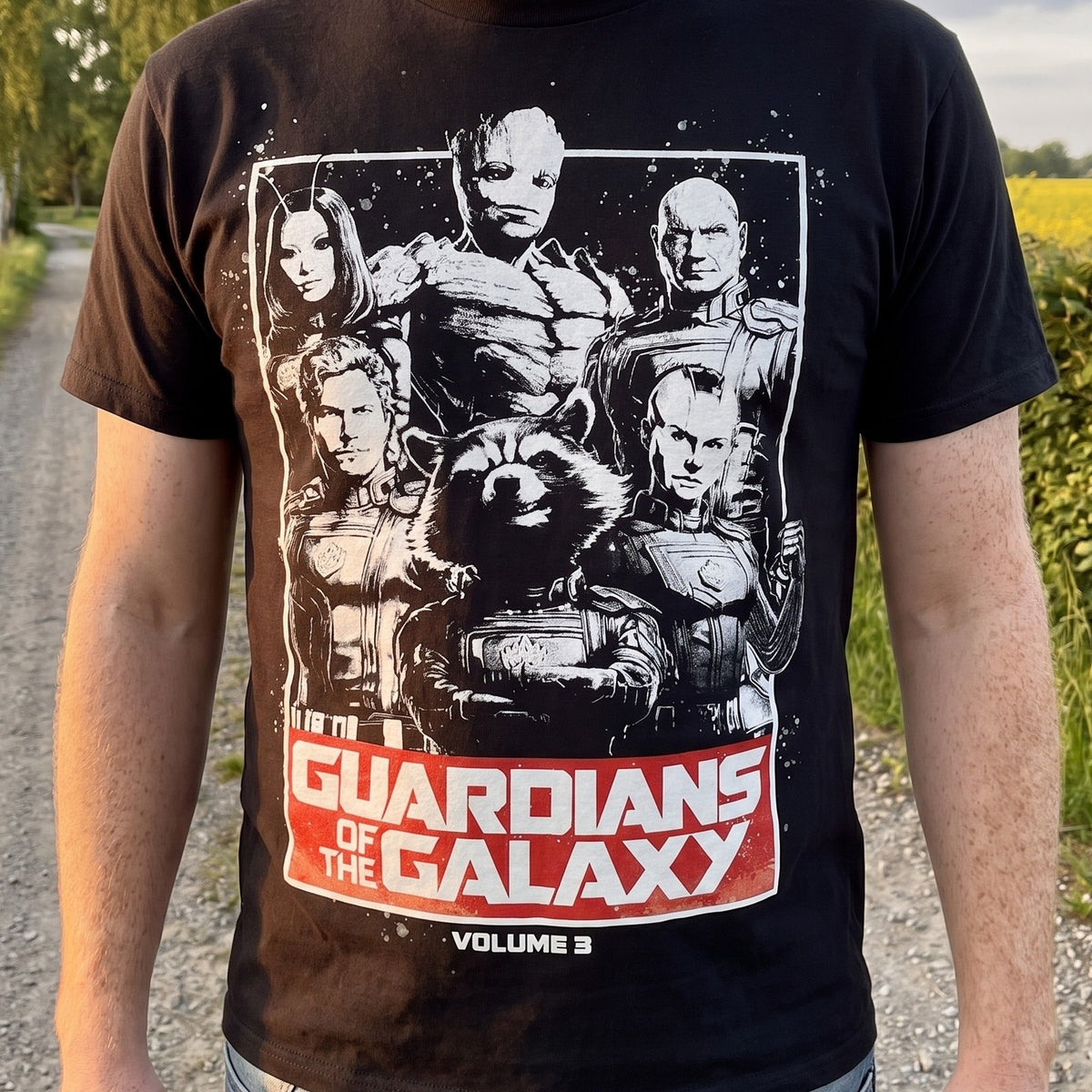 Image produit T-shirt Guardians Vol. 3 noir - Les Gardiens de la Galaxie