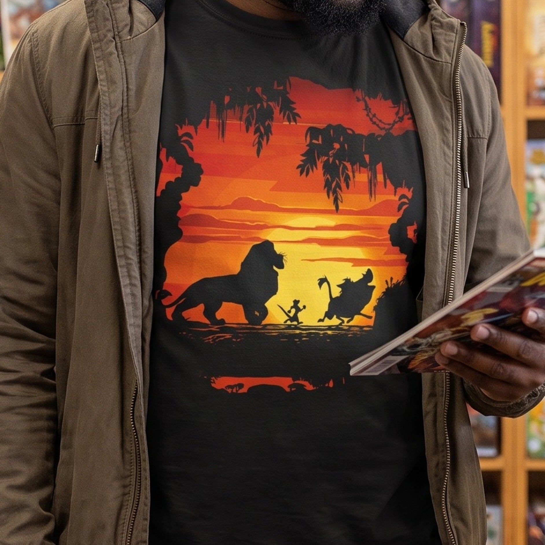 Image produit Le Roi Lion - T-shirt Movie