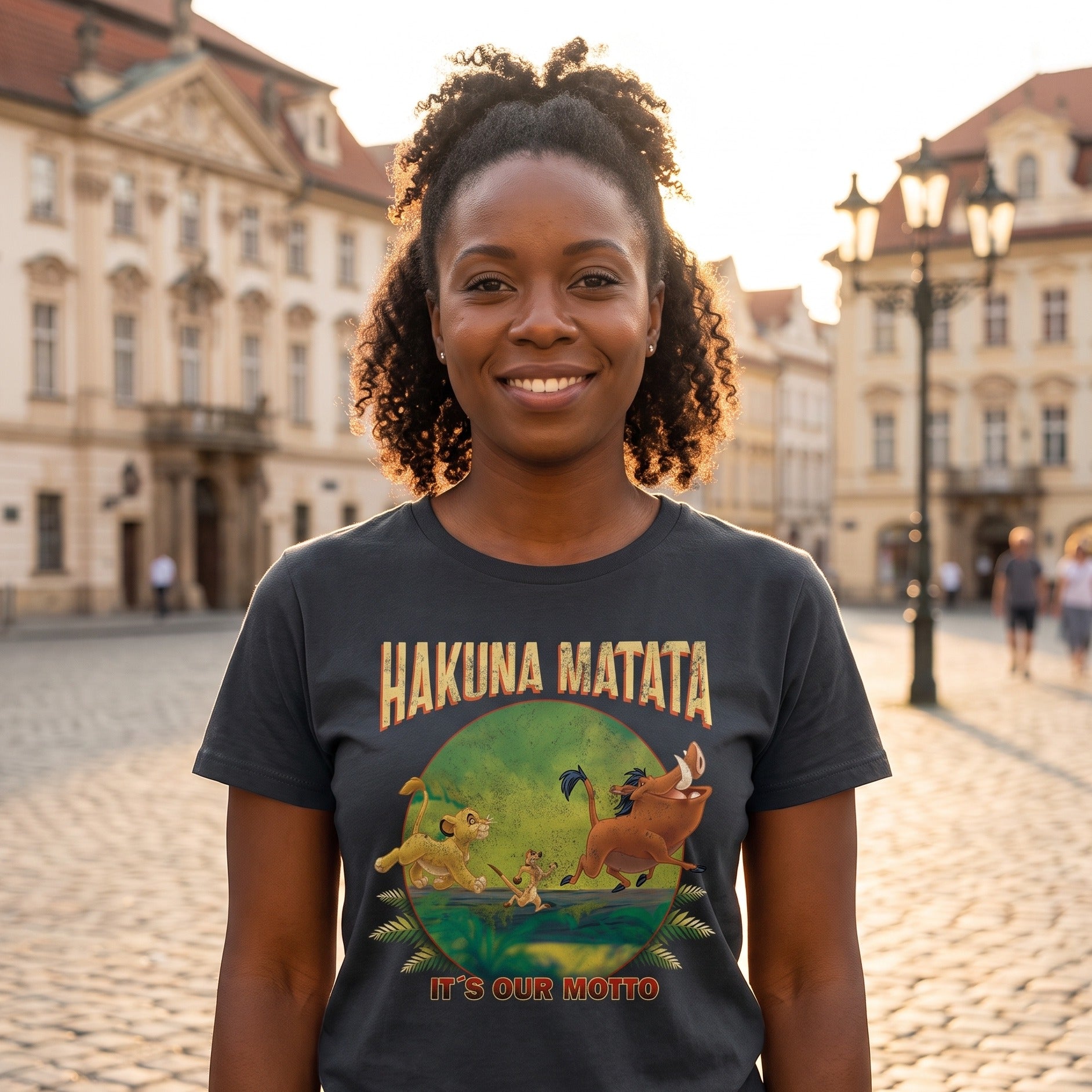 Image produit Le Roi Lion - T-shirt Hakuna Matata