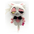 Image produit Hazbin Hotel - Porte-clés peluche Angel Dust Kitty