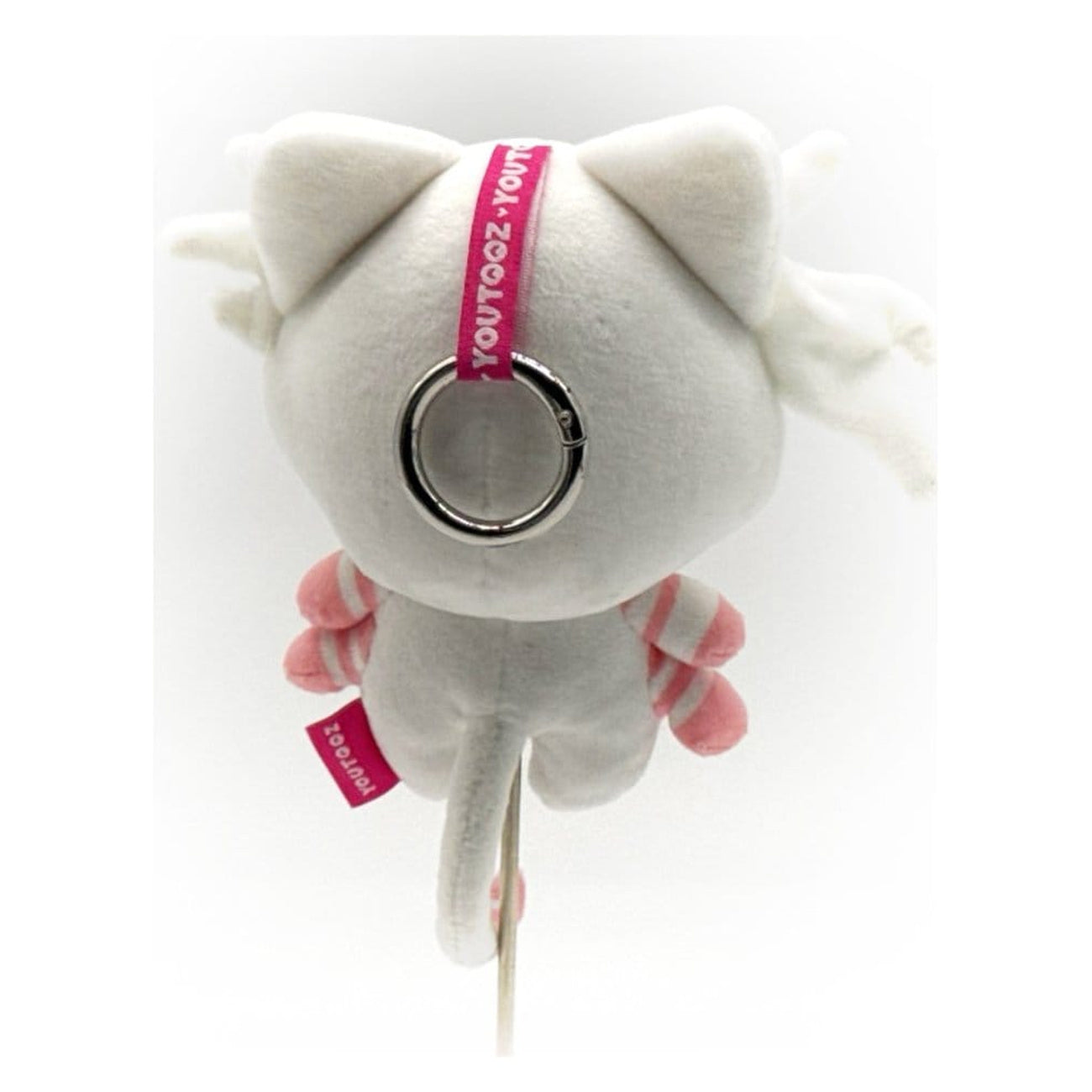 Image produit Hazbin Hotel - Porte-clés peluche Angel Dust Kitty