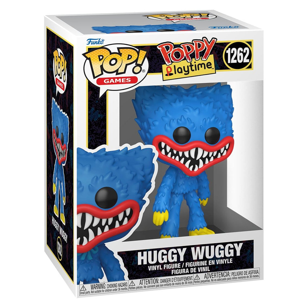 Image produit Poppy Playtime - Figurine Funko Pop Huggy Wuggy (floquée)