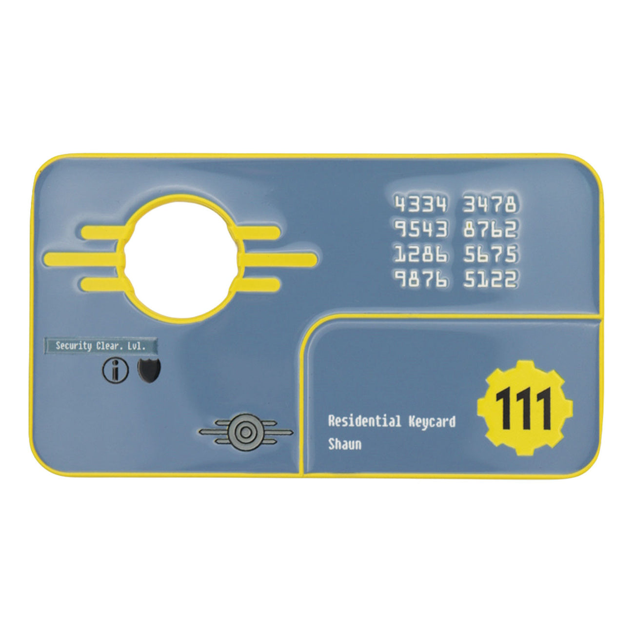 Image produit Fallout 4 - Réplique de la carte de sécurité Vault 111 Édition Limitée