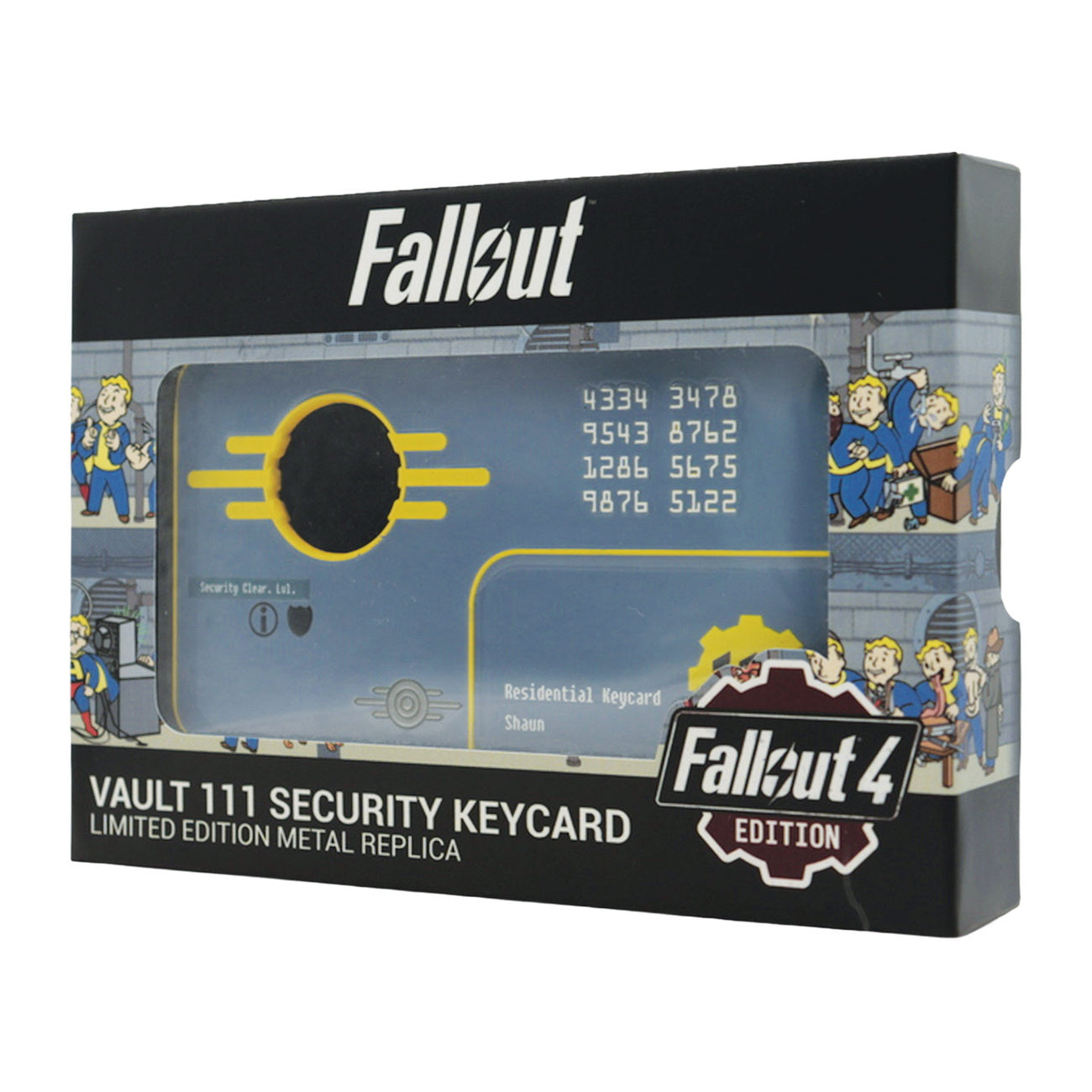 Image produit Fallout 4 - Réplique de la carte de sécurité Vault 111 Édition Limitée