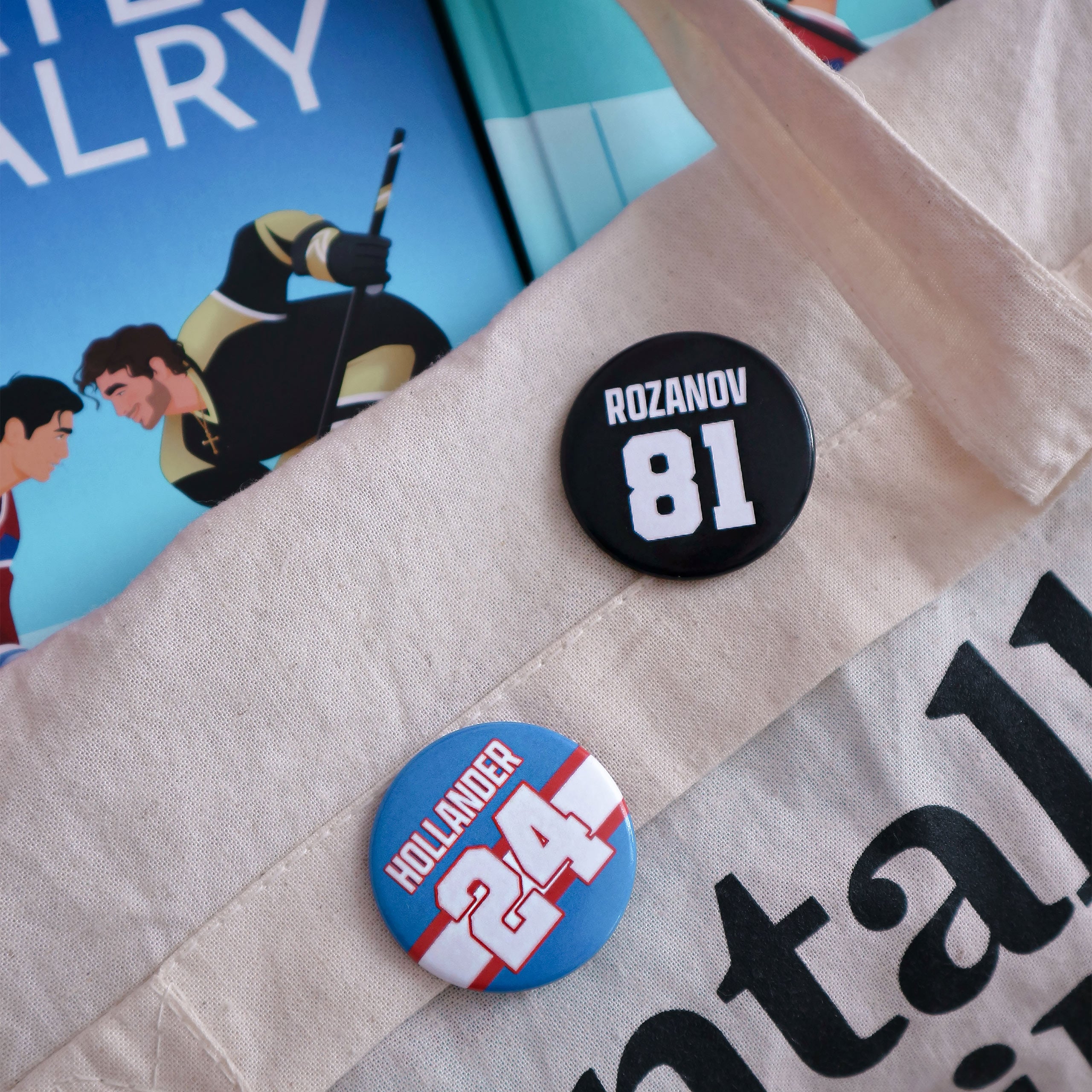 Image produit Badge Rozanov pour les fans de Heated Rivalry