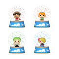 Image produit One Piece - Boule à neige pailletée mystère Funko Pop