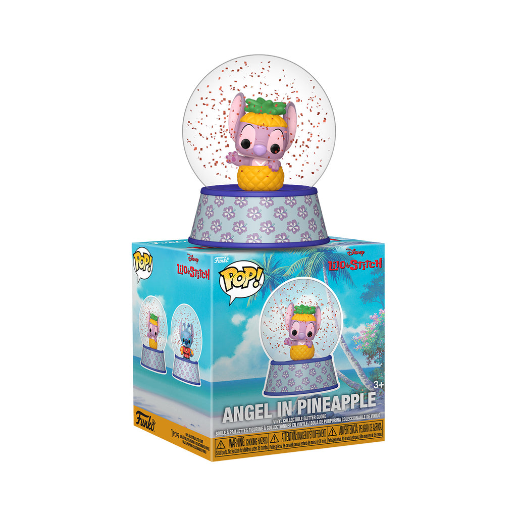 Image produit Stitch Funko Pop boule à neige Mystère à paillettes - Lilo & Stitch
