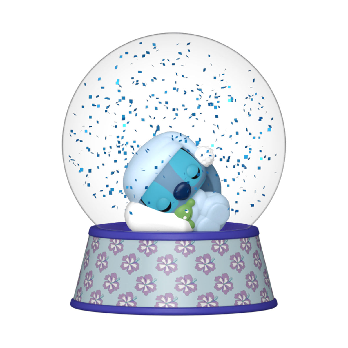 Image produit Stitch Funko Pop boule à neige Mystère à paillettes - Lilo & Stitch
