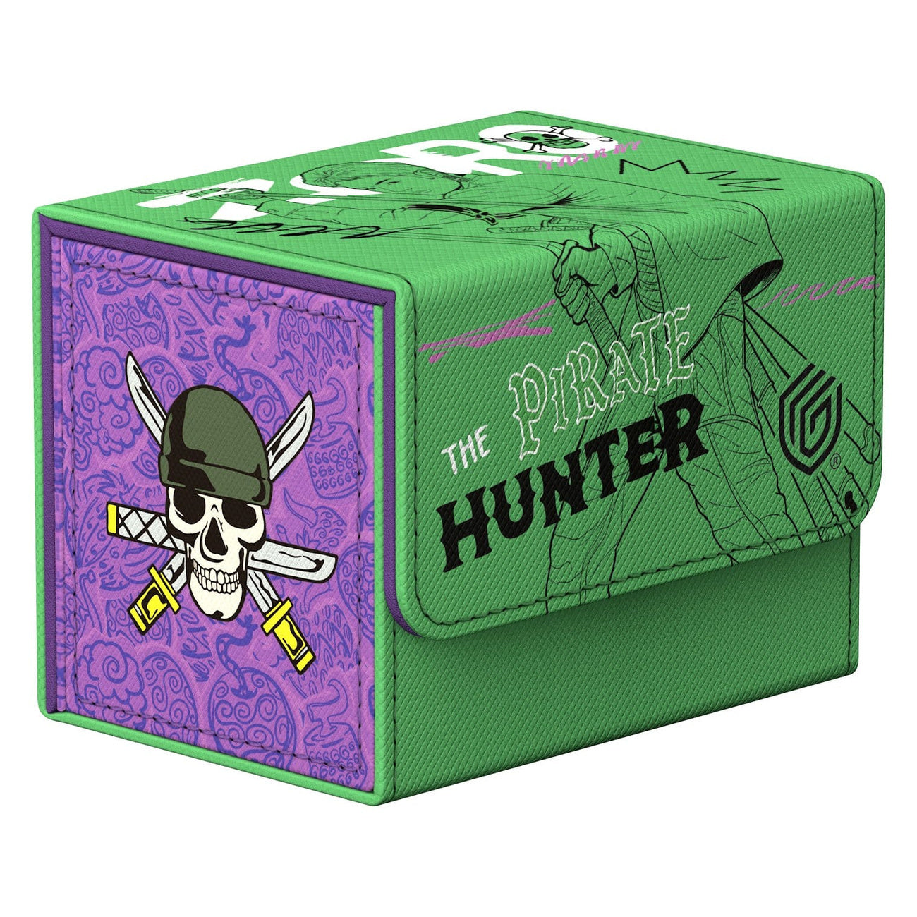 Image produit One Piece - Zoro Ultimate Guard Sidewinder 80+ Xenoskin Boîte à cartes