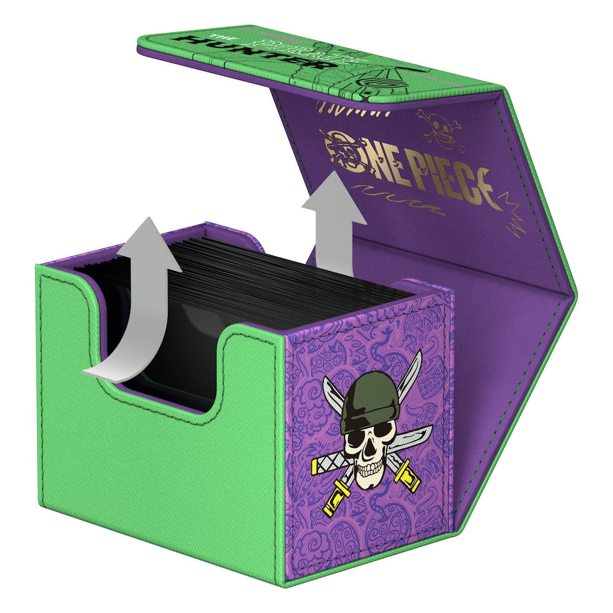 Image produit One Piece - Zoro Ultimate Guard Sidewinder 80+ Xenoskin Boîte à cartes