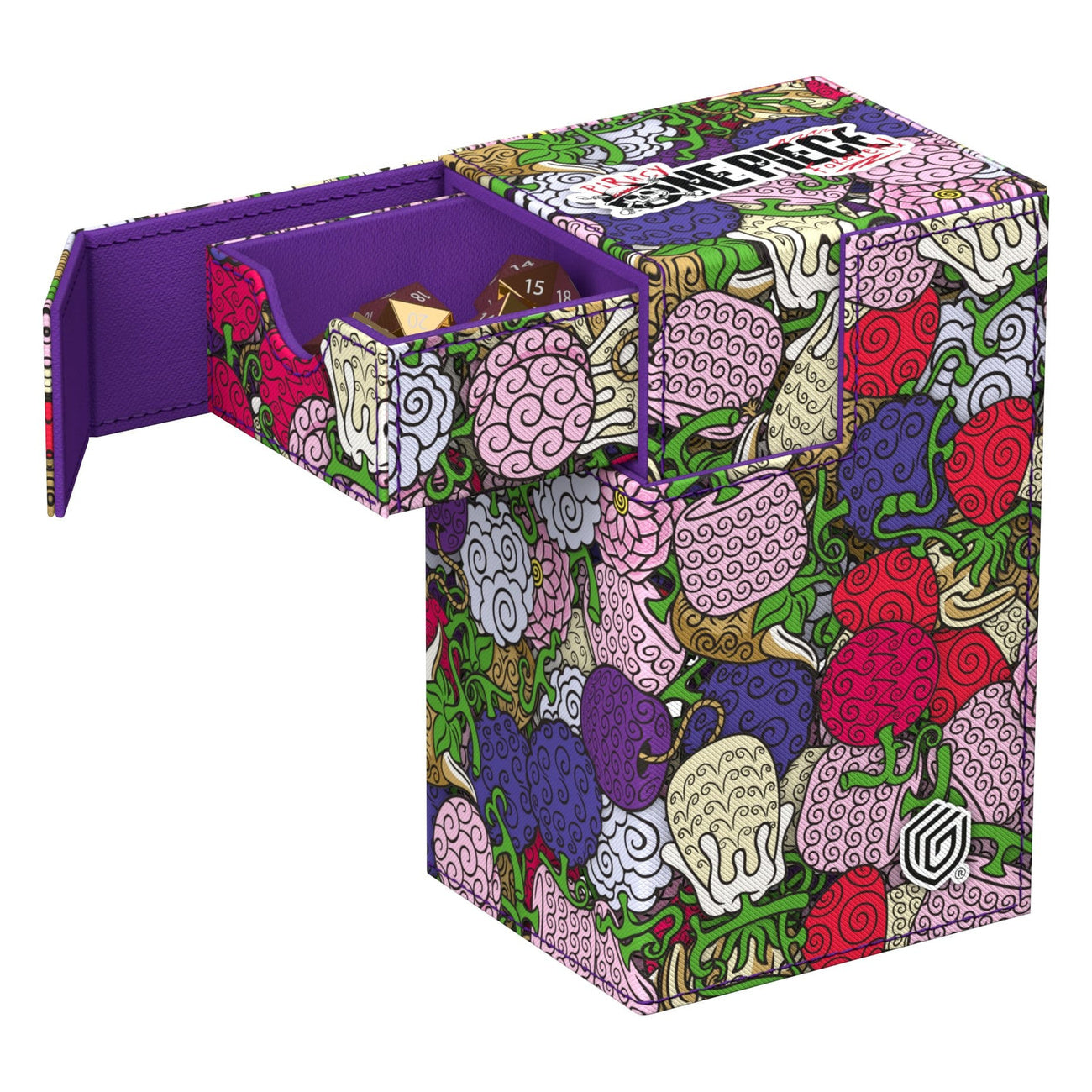 Image produit One Piece - Deck Box Ultimate Guard Flip'n'Tray 80+ Fruits du Démon