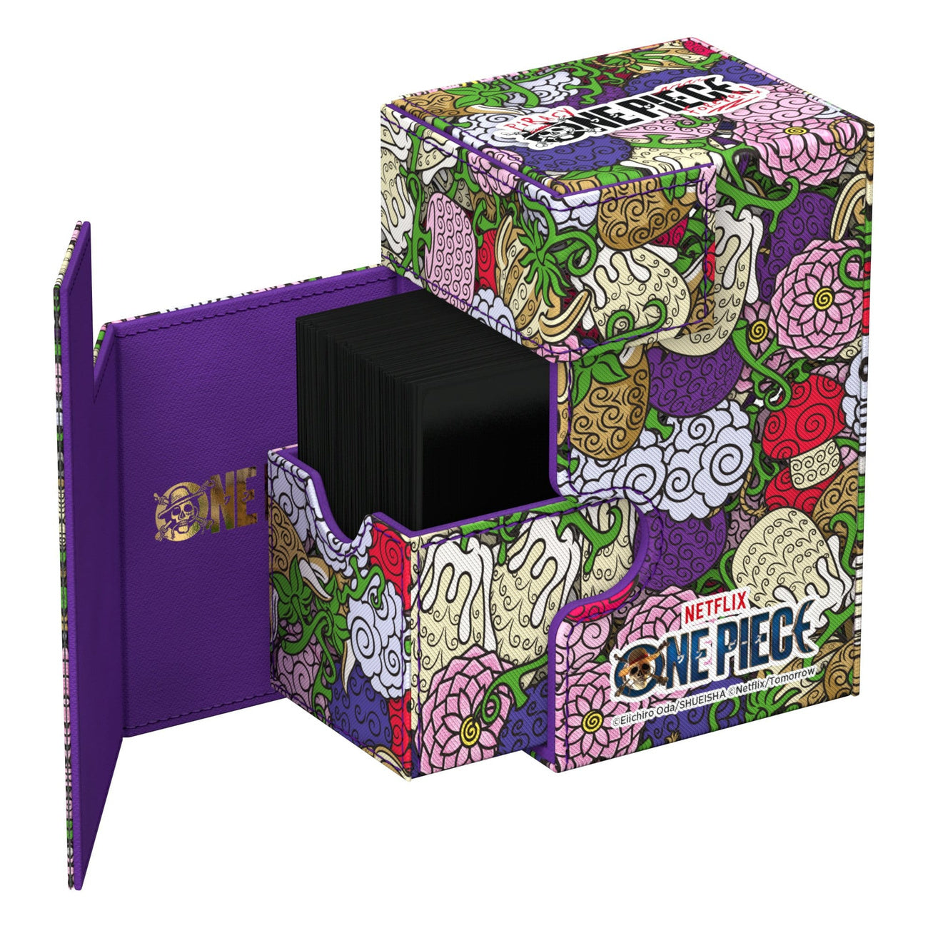 Image produit One Piece - Deck Box Ultimate Guard Flip'n'Tray 80+ Fruits du Démon