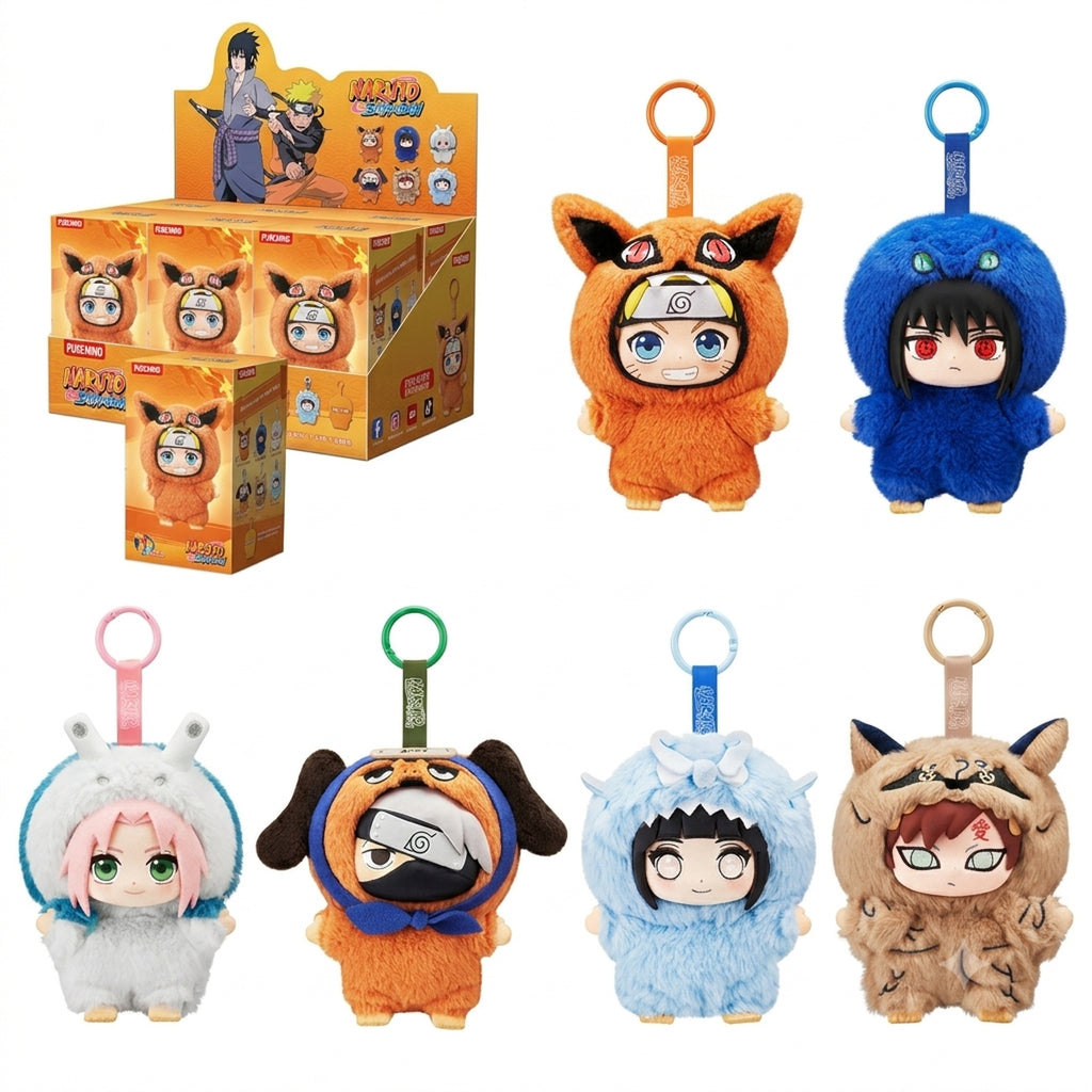 Image produit Naruto - Porte-clés peluche mystère Beast Party