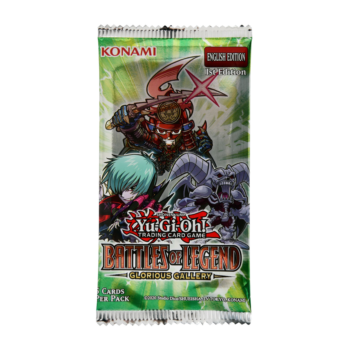 Image produit Yu-Gi-Oh! - Battles of Legend: Glorious Gallery Booster de cartes à collectionner Version anglaise