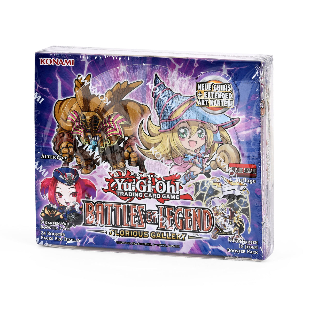 Image produit Yu-Gi-Oh! - Battles of Legend: Glorious Gallery Display de Boosters de Cartes à Collectionner Version Allemande