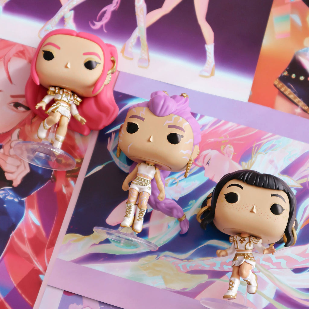 Image produit K-Pop Demon Hunters - Zoey (What It Sounds Like) figurine Funko Pop!