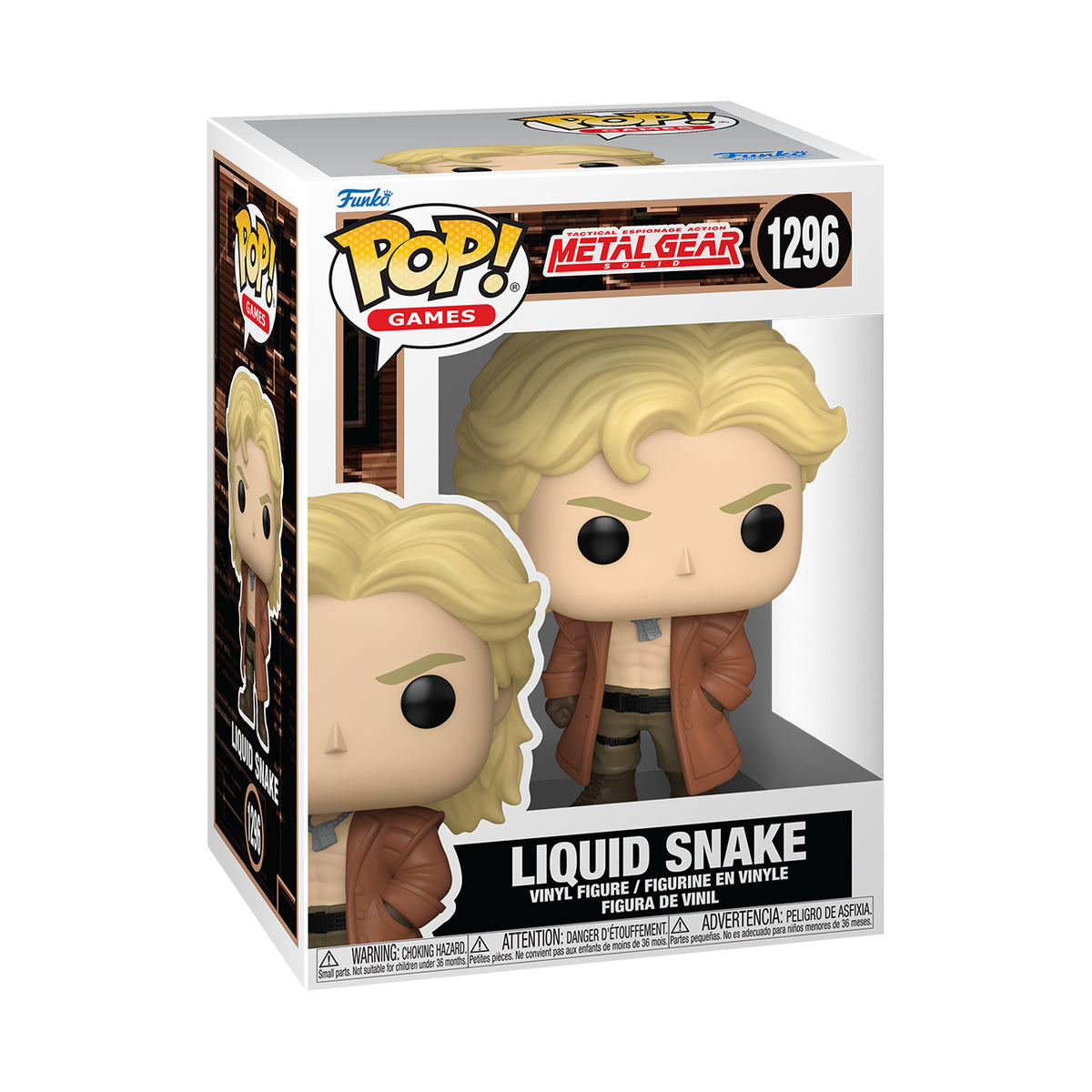 Image produit Metal Gear Solid - Figurine Funko Pop! Liquid Snake