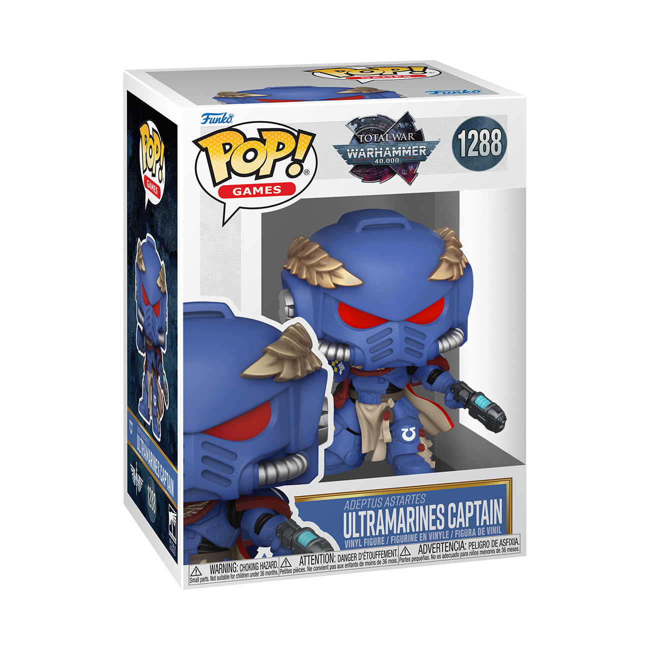 Image produit Warhammer - Figurine Funko Pop Captain Justian