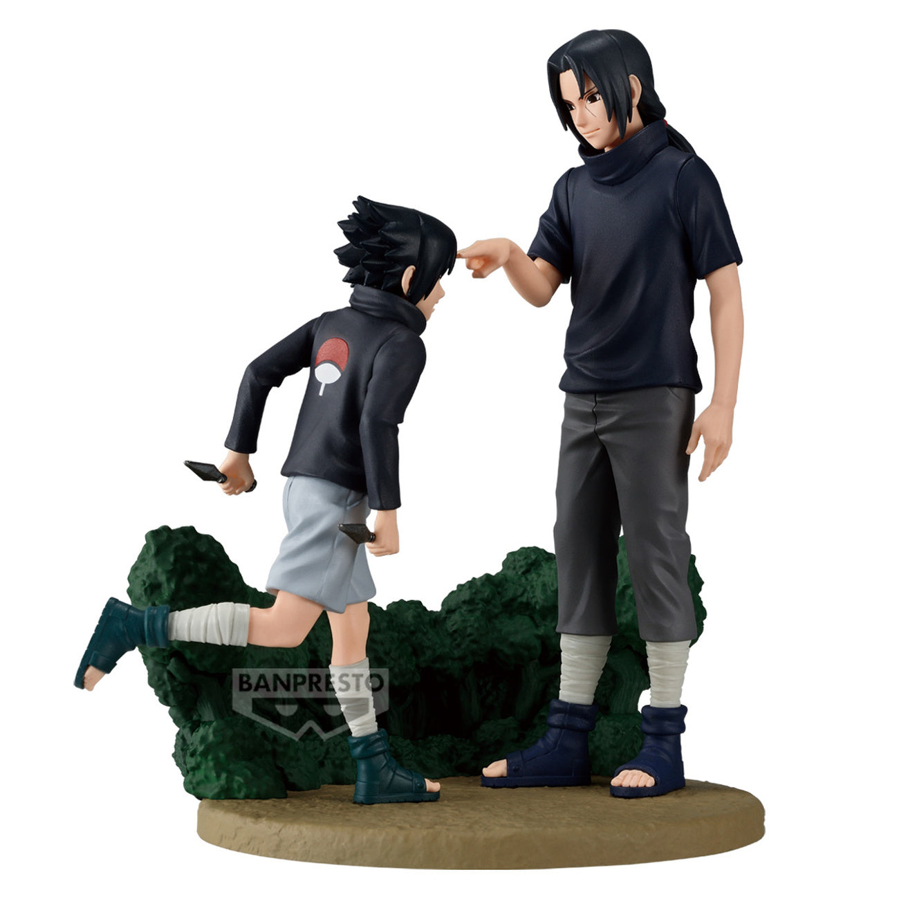 Image produit Naruto Shippuden - Set de figurines Sasuke et Itachi Uchiha Saga Mémorable