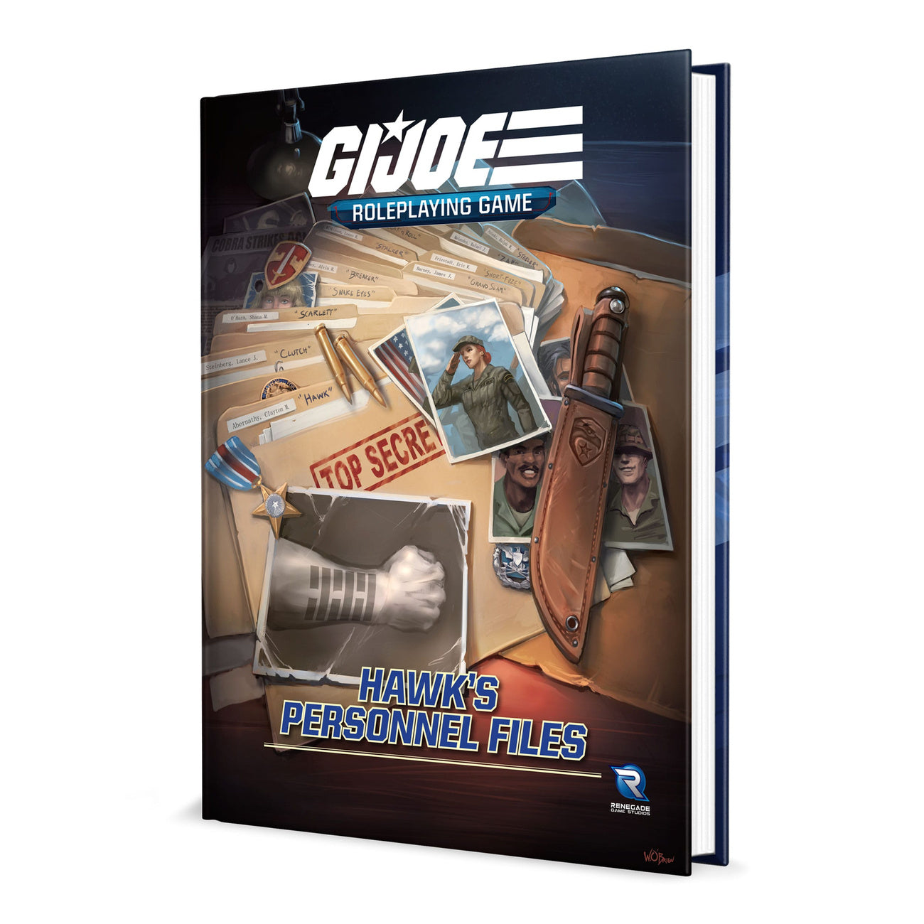 Image produit G.I. Joe JdR Livre Hawk's Personnel Files *Version anglaise*