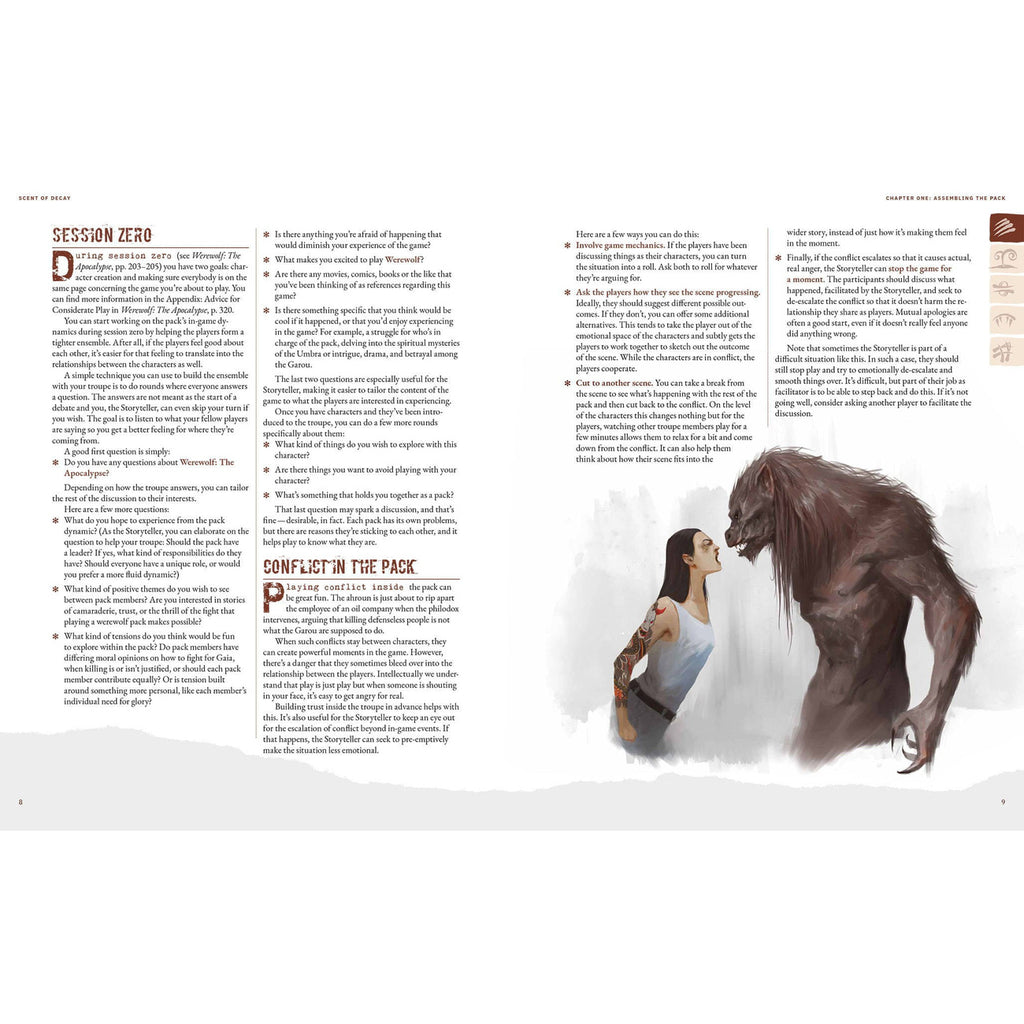 Image produit Werewolf: The Apocalypse 5e livre JDR Scent of