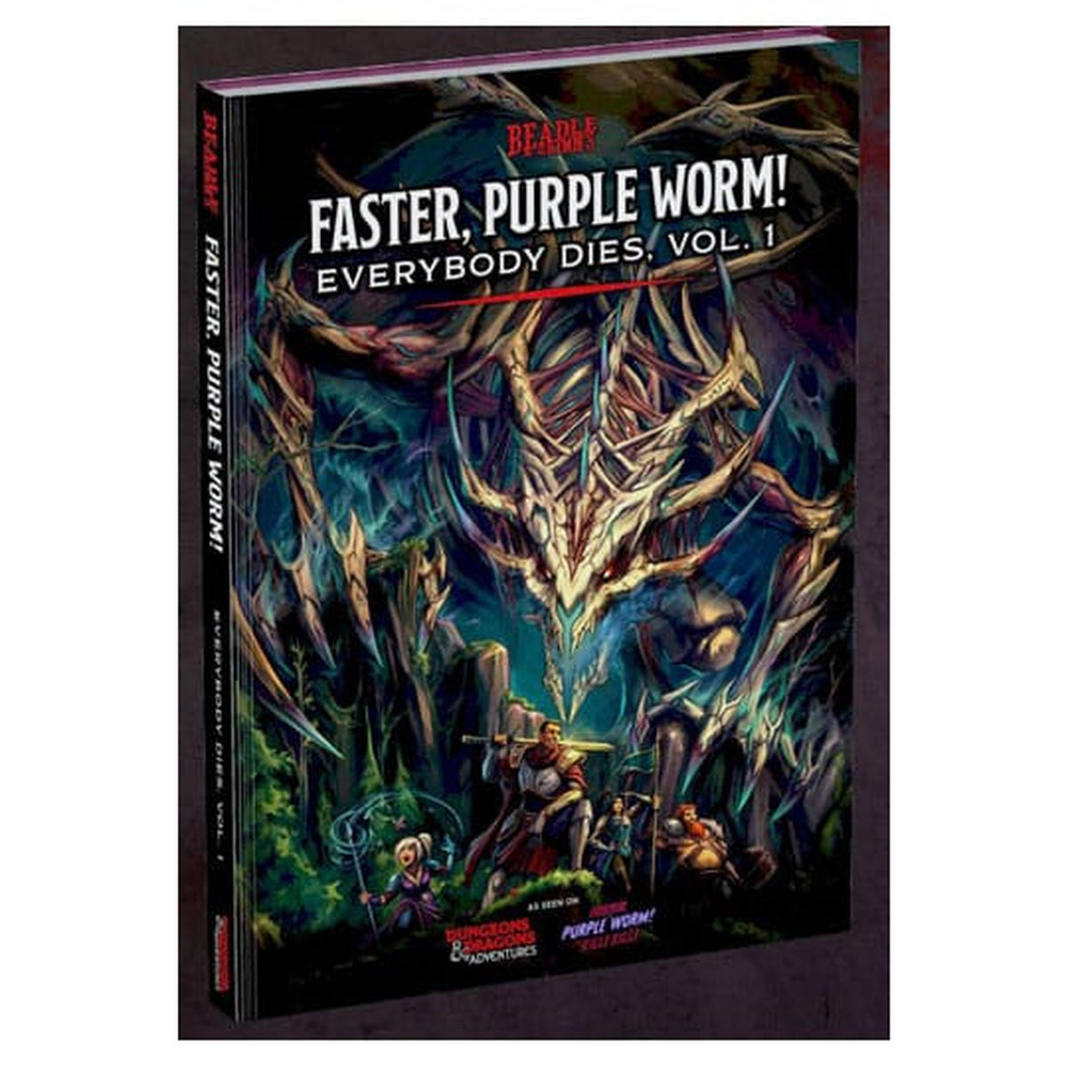 Product image Dungeons & Dragons Adventure Book Faster, Purple Worm