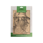 Image produit Le Hobbit Impression d’art Portrait de Gandalf le Gris 21 x 28