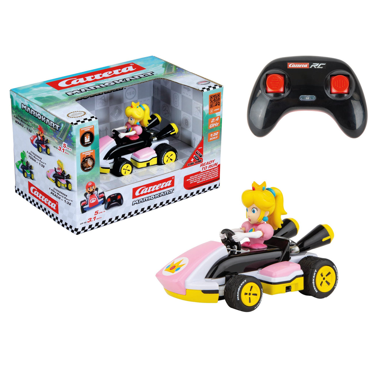 Image produit Super Mario Kart RC Kart de course télécommandé 1/32 2,4 GHz