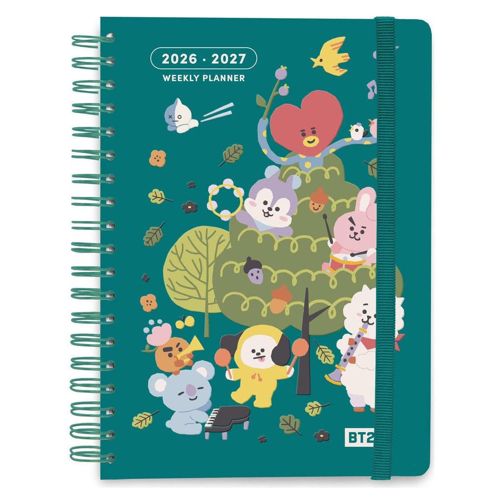 Image produit BT21 Agenda hebdomadaire 2026/2027 A5