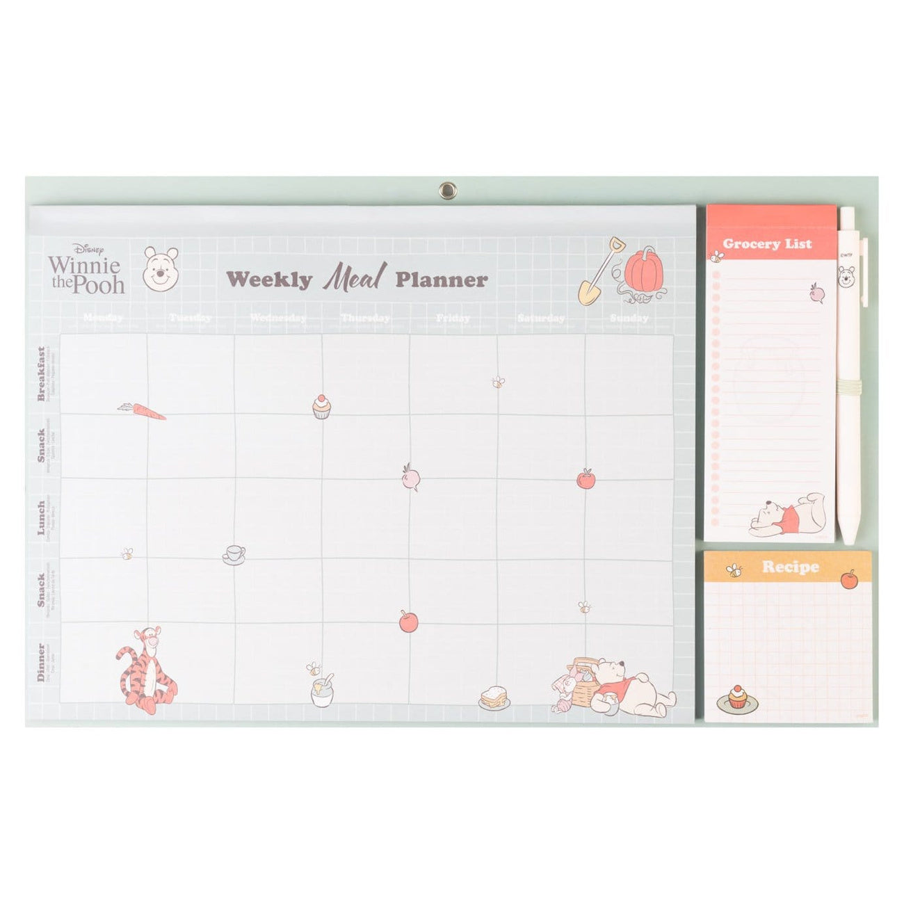 Image produit Winnie l’Ourson Planificateur de repas magnétique 100e anniversaire