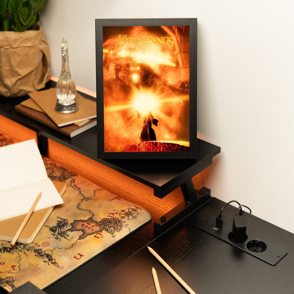 Image produit Le Seigneur des Anneaux Panneau LED encadré 28 x 20 cm