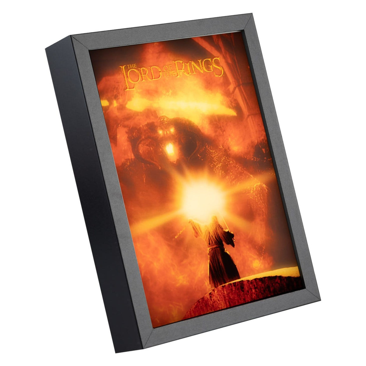 Image produit Le Seigneur des Anneaux Panneau LED encadré 28 x 20 cm