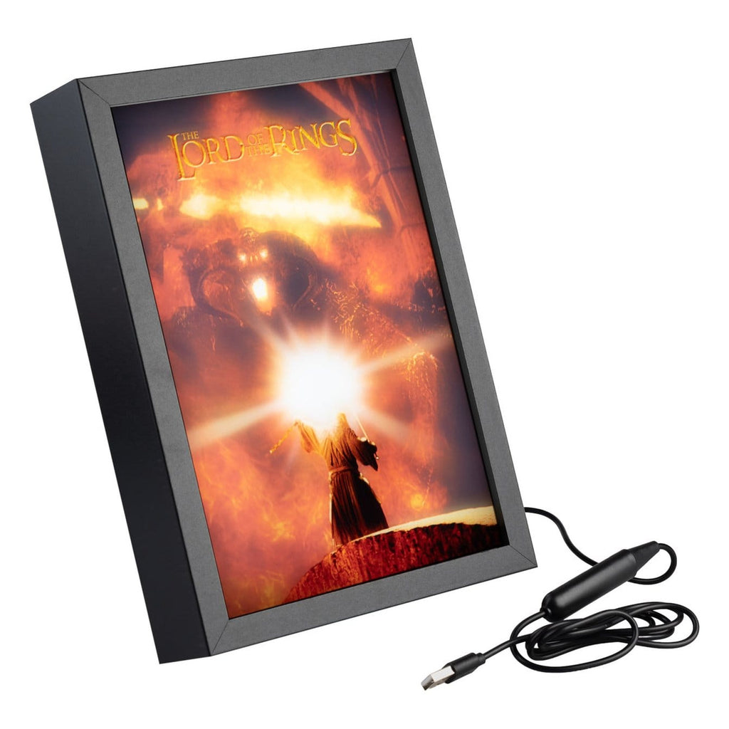 Image produit Le Seigneur des Anneaux Panneau LED encadré 28 x 20 cm