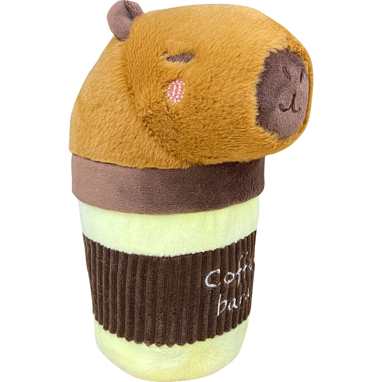 Image produit Figurine en peluche capybara Coffeebara 22 cm