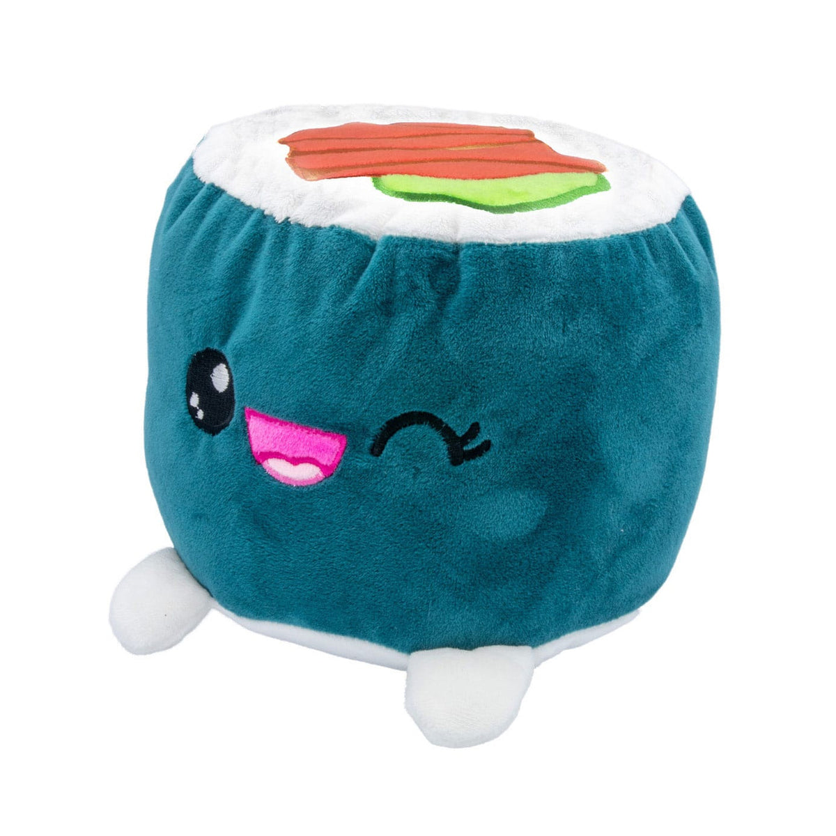 Image produit Figurine en peluche Plushi maki sushi au saumon 20 cm