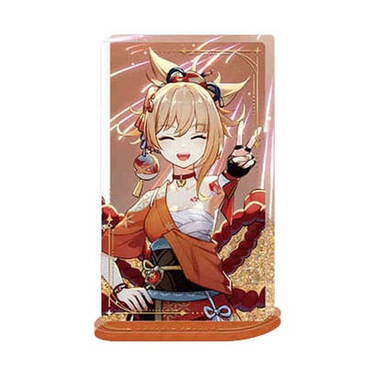 Image produit Genshin Impact Ornement en acrylique pailleté : Yoimiya 11 cm