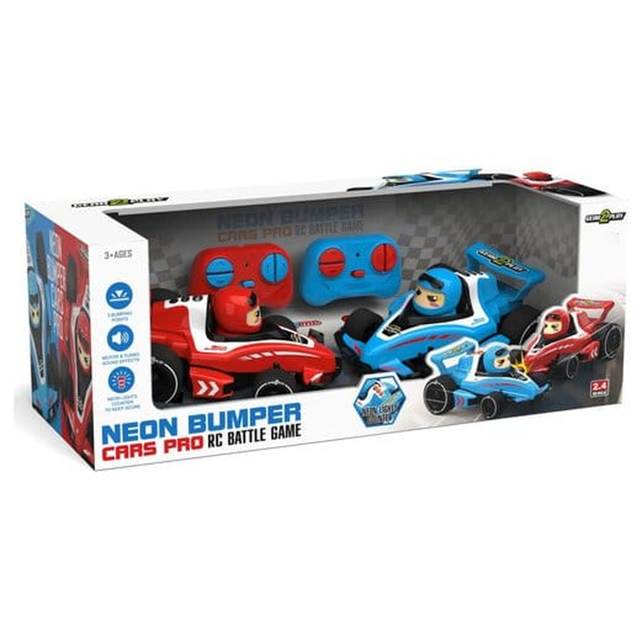 Image produit Gear2Play Véhicule Jouet RC Neon Bumper Cars Pro