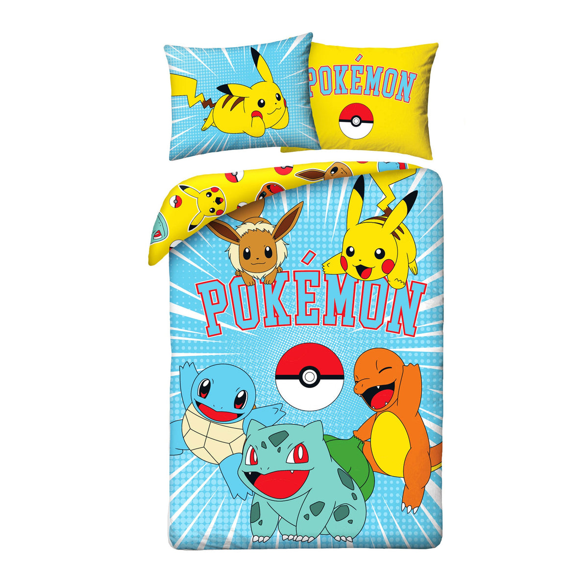 Image produit Parure de lit Pokémon Ver. 14 140 x 200 cm / 70 x 90 cm