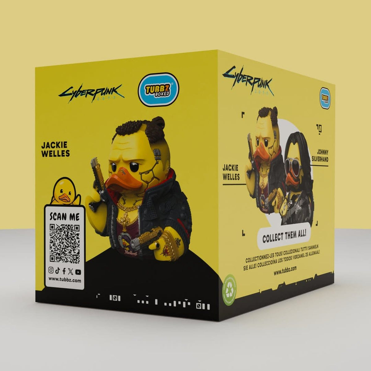 Image produit Cyberpunk 2077 Figurine Tubbz PVC Jackie Welles Édition Boîte