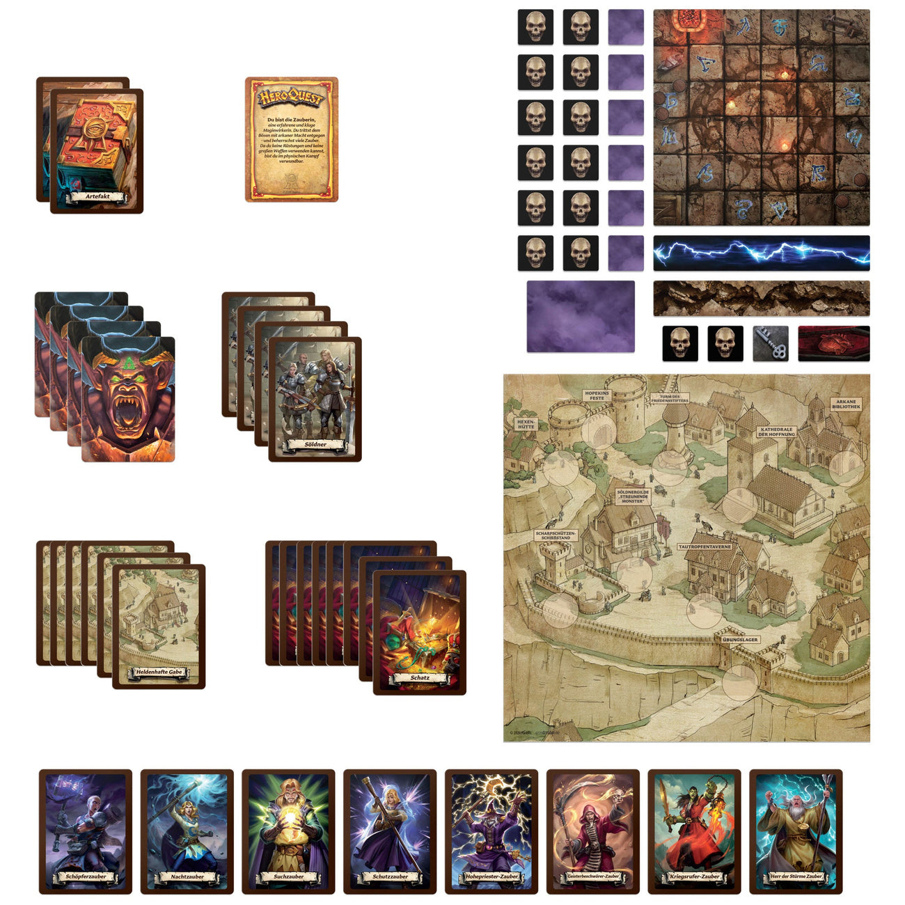 Image produit HeroQuest Extension de jeu de plateau - Les Sorciers de Morcar