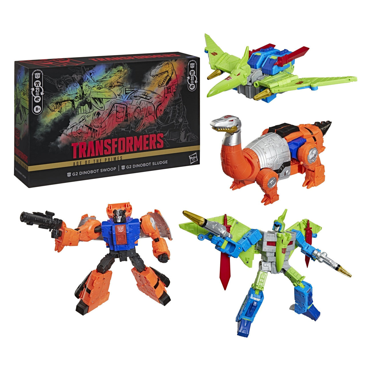 Image produit Transformers Age of the Primes figurines d’action classe Leader