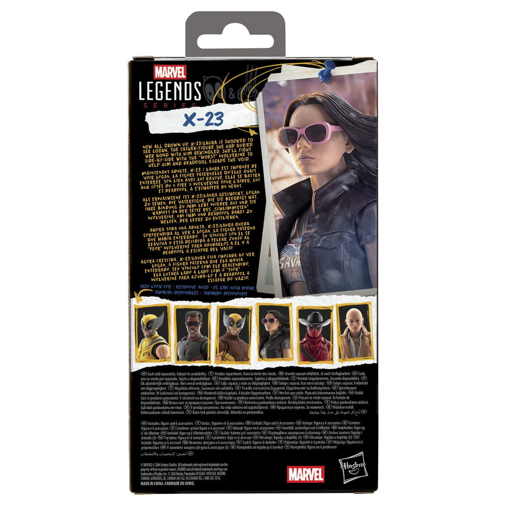 Image produit Deadpool & Wolverine Figurine articulée Marvel Legends X-23 15 cm
