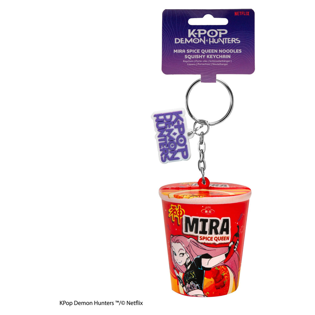 Product image KPop Demon Hunters Squishy Keychain Mira Spice