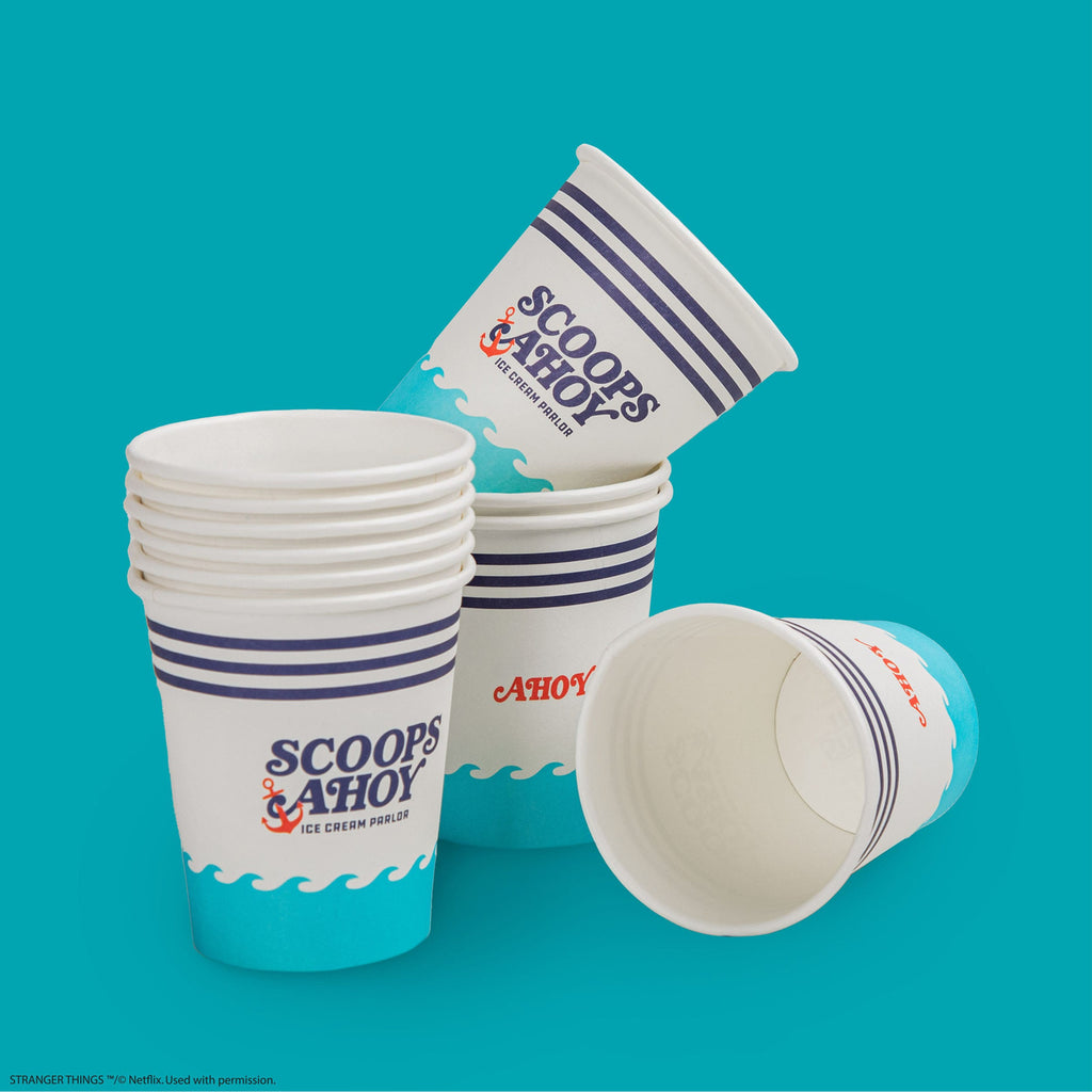 Product image Stranger Things Set of 24 Paper Cups Scoops Ahoy