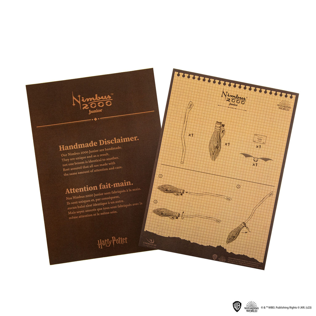 Image produit Harry Potter Réplique 1/1 Nimbus 2000 Junior Balai Magique