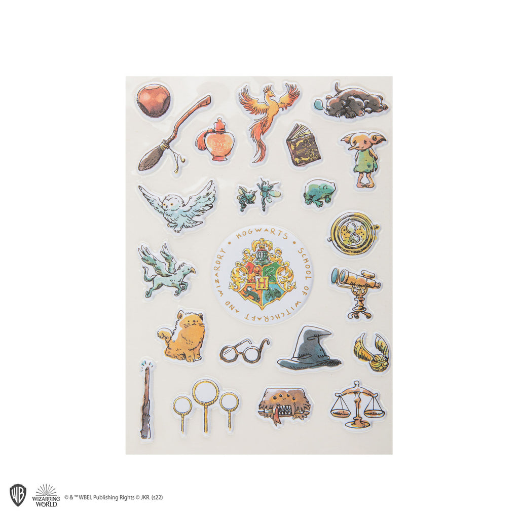 Image produit Harry Potter Autocollant en relief Indispensables de Poudlard